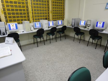 Sala de Aula montada pelo Centro Filantrópico